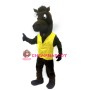 Lovely Brown Horse Mascot Adult Costume 