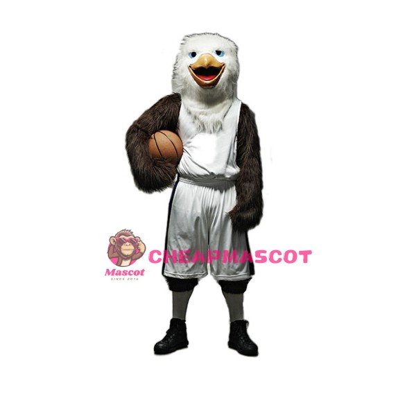 Eagle Basketball Mascot Adult Costume 