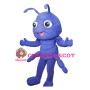 Adult Cartoon Purple Ant Mascot Adult Costume 