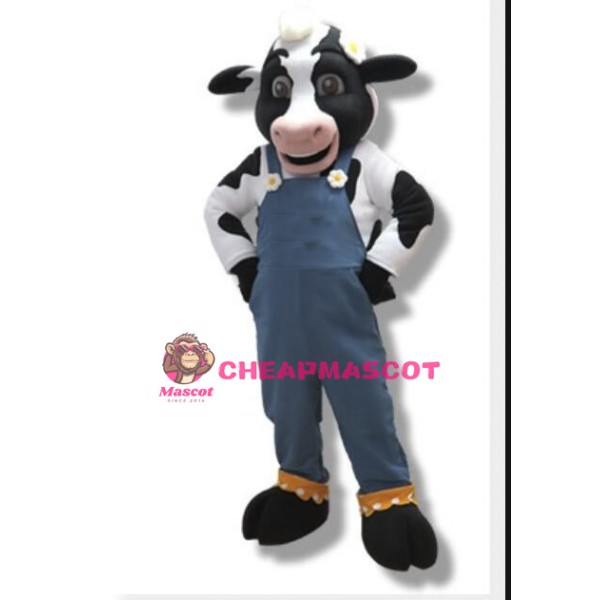 Kelsey The Dairy Cow Mascot Costume