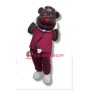 Cute Brown Bear Doctor Mascot Costume