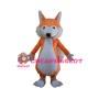 Adult Plush Orange Fox Mascot Costume 
