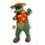Cool Alligator Mascot Adult Costume