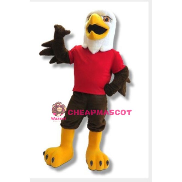 Power Eagle Mascot Adult Costume