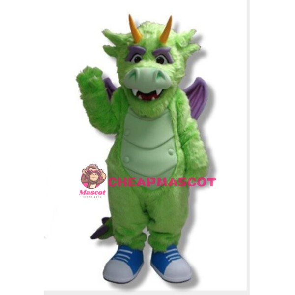 Friendly Starz The Dragon Mascot Costume