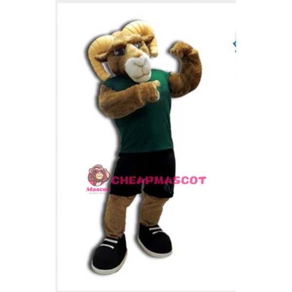 Power Ram High School Mascot Costume 