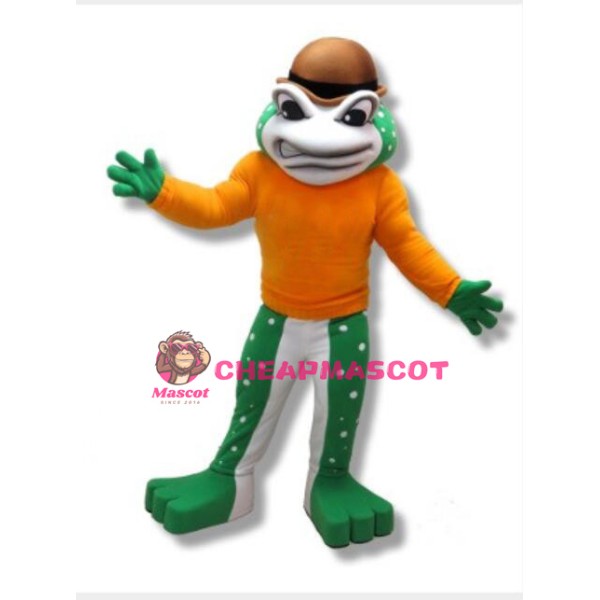 High School Frog Mascot Costume 