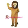 Brown Mane Lion Mascot Costume 