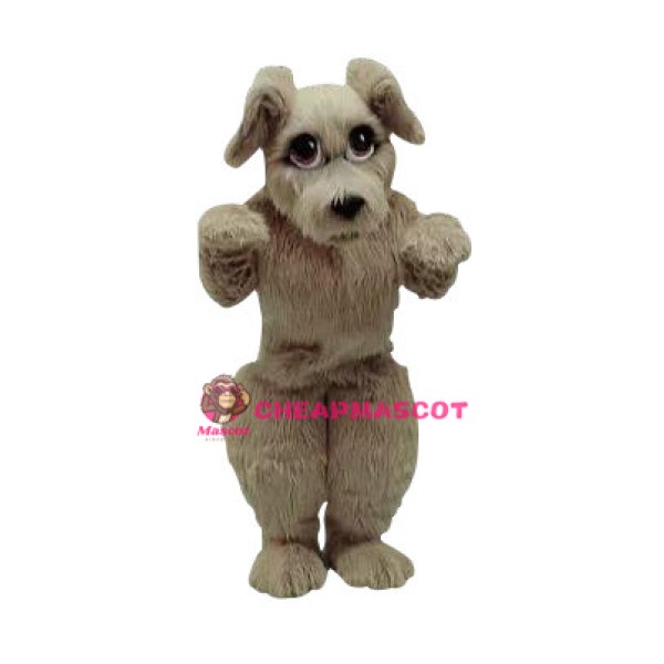 Golden Dog Animal Mascot Costume 