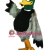 Cute Cartoon Mallard Duck Mascot Costume 