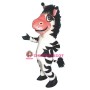 Cute Zebra Animal Mascot Costume 