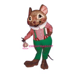 Rat Scholar Mascot Costume