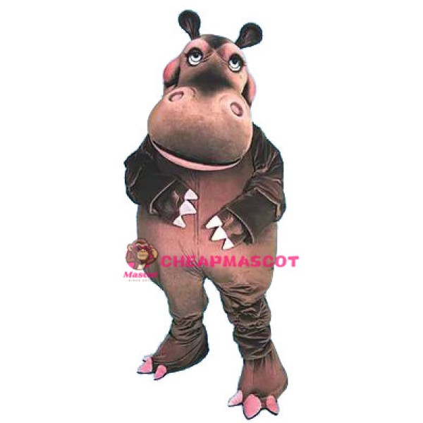 Hippo Animal Mascot Costume
