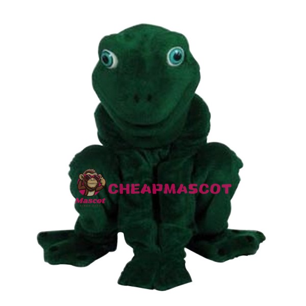 Green Frog Animal Mascot Adult Costume