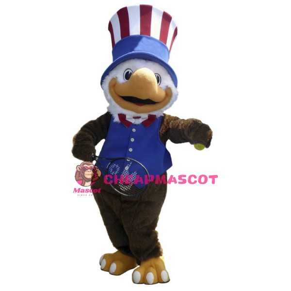 Cute L.A. Olympics Eagle Mascot Costume