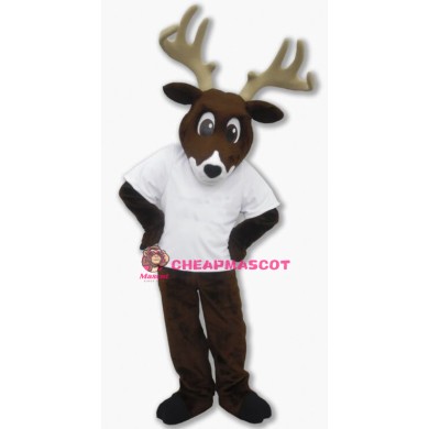 Whitetail Deer Mascot Costume