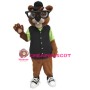 New Custom Made Brown Squirrel Mascot Costume 