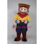 Amiable Old Cowboy Mascot Costume 
