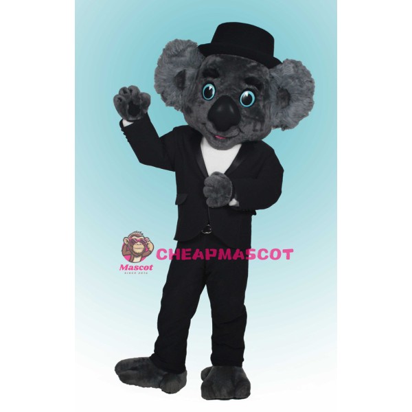 Koala Gentleman Mascot Adult Costume