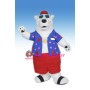 Cool Berkley Polar Bear Mascot Costume