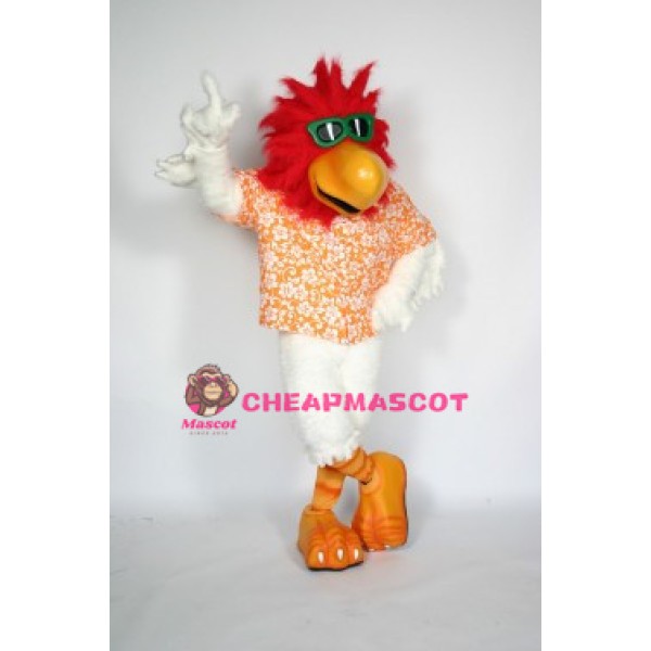 Cool B.C. Rooster Mascot Costume