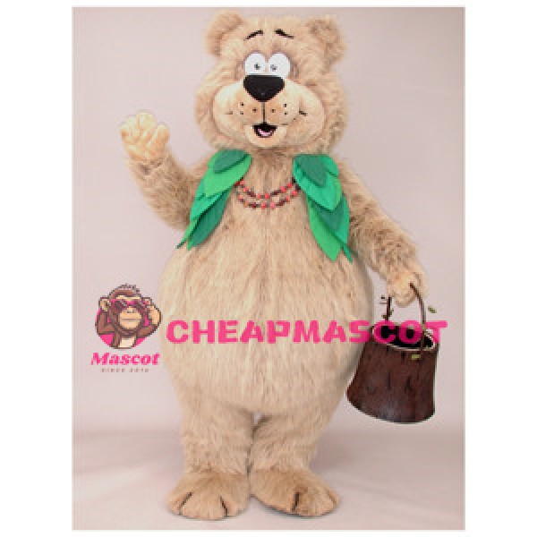 Cute Berry Bear Mascot Adult Costume 