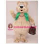 Cute Berry Bear Mascot Adult Costume 