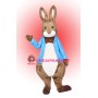 Friendly Peter Rabbit Mascot Adult Costume 