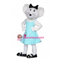Imaginative Cartoon Babymouse Mascot Adult Costume 
