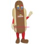 Funny Cartoon Hot Dog Lightweight Mascot Adult Costume