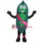 Cartoon Sugar Snap Pea Mascot Costume For Adult