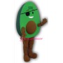 Cartoon One-eyed Avocado Lightweight Mascot Adult Costume 