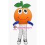 Cartoon Orange Lightweight Mascot Adult Costume 