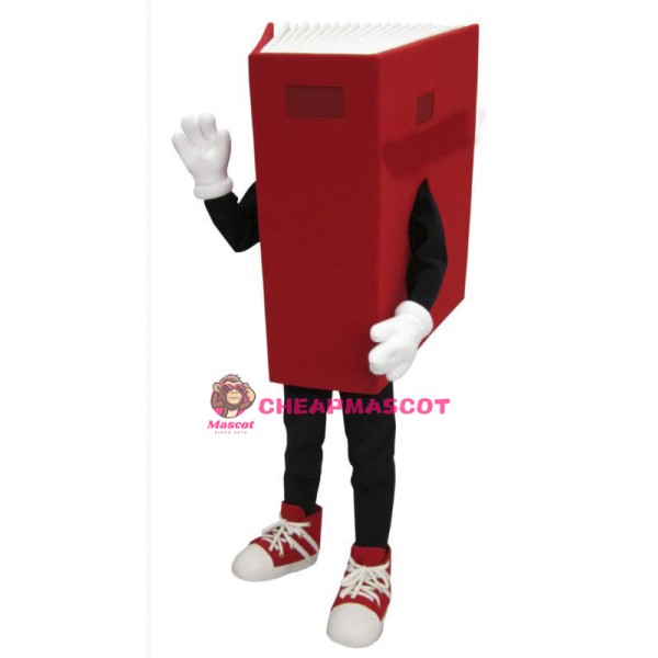 Lightweight Red Book Mascot Costume 