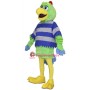 Green Parrot Mascot Adult Costume 