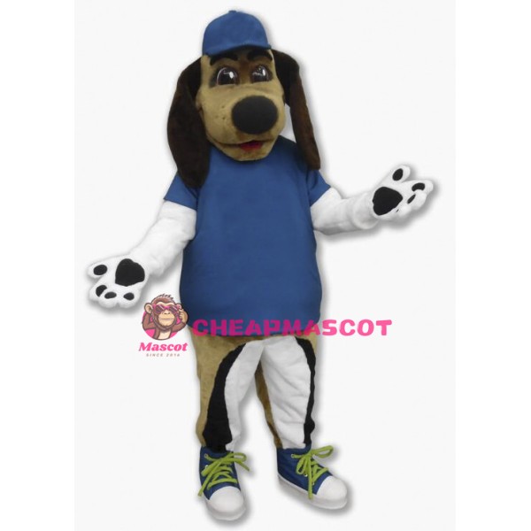 Sport Dog Mascot Adult Costume 