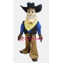 Handsome Cowboy Mascot Costume 