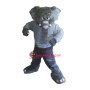 Fierce Power Gray Elephant Mascot Costume 