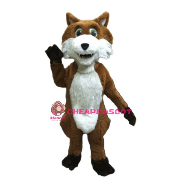 Friendly Fox Animal Mascot Costume