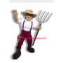 Power Farmer Mascot Costume 
