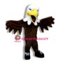 Howling Bald Eagle Mascot Costume