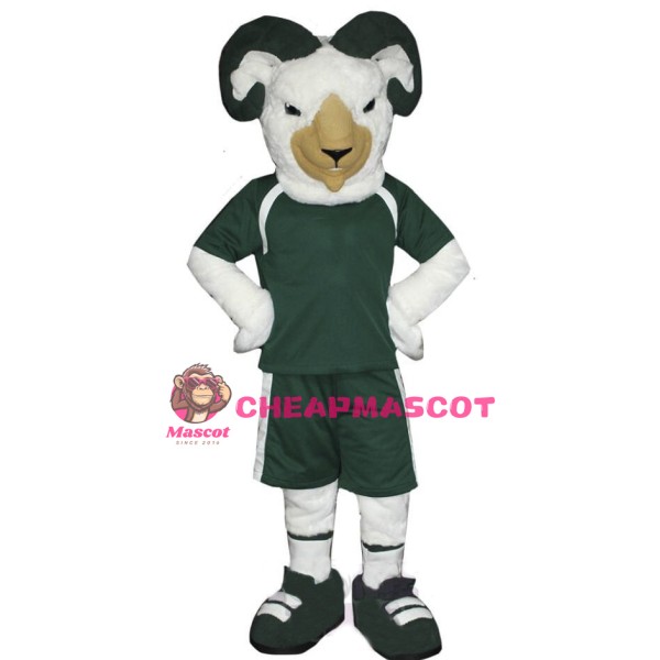 College Sports Ram Mascot Costume