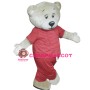 Lovely Teddy Bear Mascot Costume 