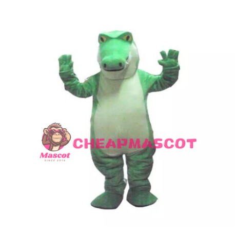 Lightweight Green Alligator Mascot Costume