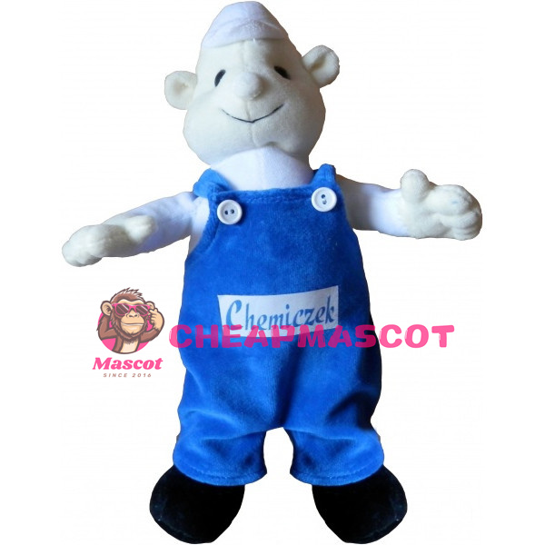 Chemiczek Chemik POLICE Mascot Adult Costume