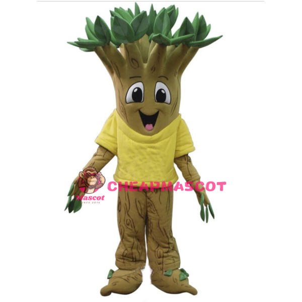 Cartoon Tree Baby Mascot Adult Costume 