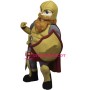 Medieval Warrior Mascot Costume 