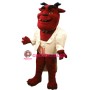 Power Devil Gentleman Mascot Costume 