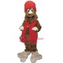 Happy Bigfoot Or Sasquatch Mascot Costume 