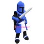Blue Spartan Knight Mascot Costume